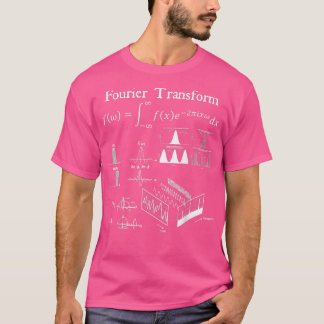 Camiseta Fourier Transform Signal Science Math Teacher Nerd