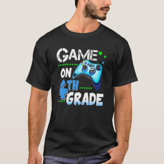 Camiseta Fourth Grade  Game On 4th Grade Back To School Gam