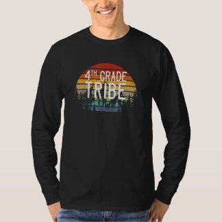 Camiseta Fourth Grade Tribe Teacher Student Team 4th Grade 