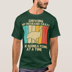 Camiseta Fowen De Guinea Graciosa Para Mujeres Aves Que Ama