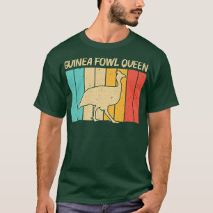 Camiseta Fowen De Guinea Graciosa Para Mujeres Aves Que Ama