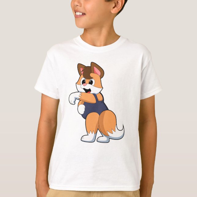Camiseta Fox al nadar con traje de baño (Anverso)