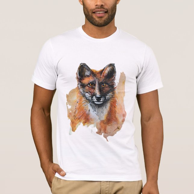 Camiseta Fox - Animal de Espíritu, Guía de Joga del Totema  (Anverso)