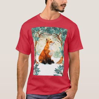 Camiseta Fox Art Winter SKY