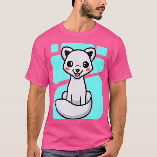 Camiseta Fox ártica (Anverso)