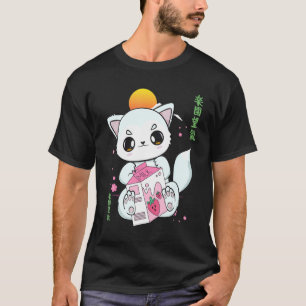 Camiseta Fox Ártica Con Leche De Fresa Y Té Boba