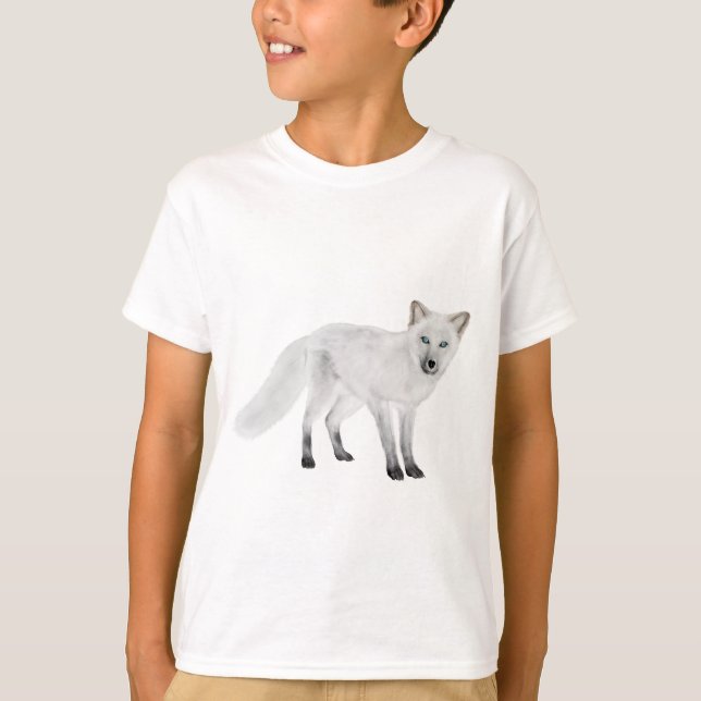 Camiseta Fox ártico (Anverso)