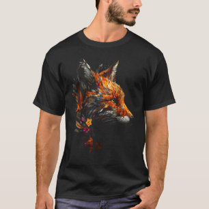 Camiseta Fox Artwork Animal Fox 13
