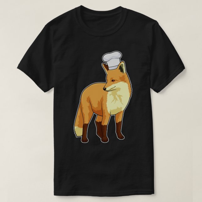 Camiseta Fox As Cook Con Chef Gorra (Diseño del anverso)