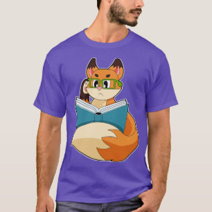 Camiseta Fox as Nerds with Book Glasses