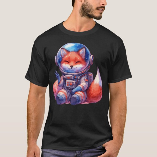 Camiseta Fox astronauta (Anverso)