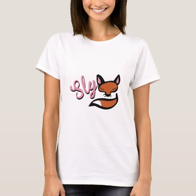 Camiseta Fox astuto (Anverso)