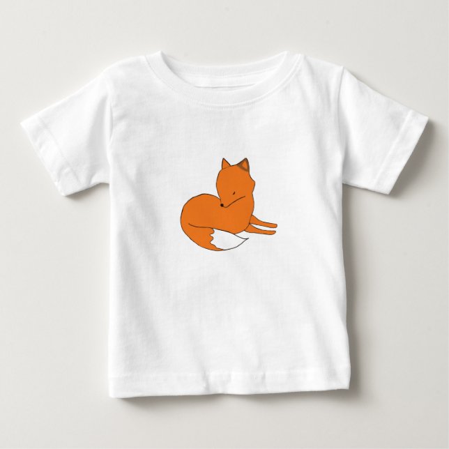 Camiseta Fox Baby Fine Jersey, Blanco (Anverso)