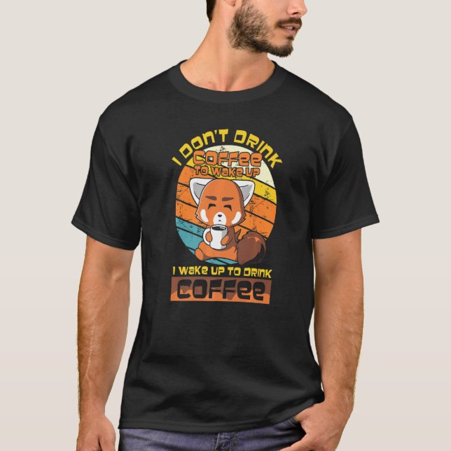 Camiseta Fox Bebe Café Animal Para Hombres Mujeres (Anverso)