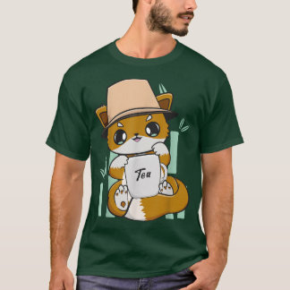 Camiseta Fox Bebe Leche De Té De Burbuja Con Boba 