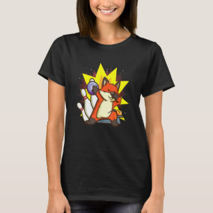 Camiseta Fox Bowling Kids Animal Chemise Fiesta