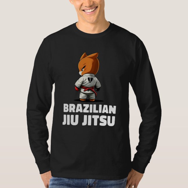 Camiseta Fox Brazilian Jiu Jitsu and Grappling (Anverso)