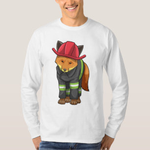 Camiseta Fox como bombero con casco