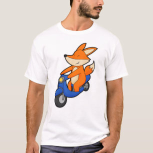 Camiseta Fox como ciclista con Scooter