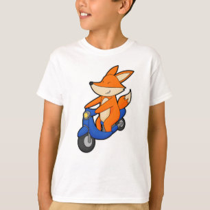 Camiseta Fox como ciclista con Scooter