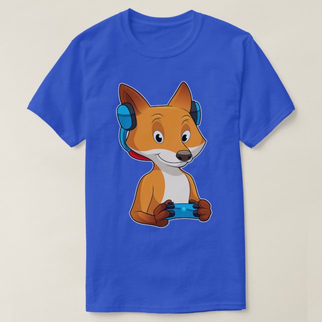 Camiseta Fox como con Joystick (Diseño del anverso)