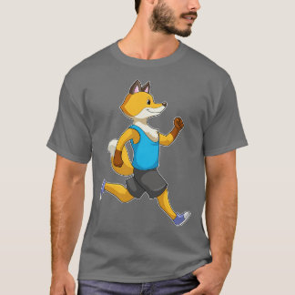 Camiseta Fox como corredor en carrera