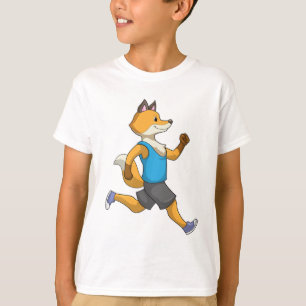 Camiseta Fox como corredor en carrera