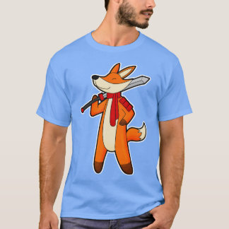 Camiseta Fox como guerrero con escarlata de espadas