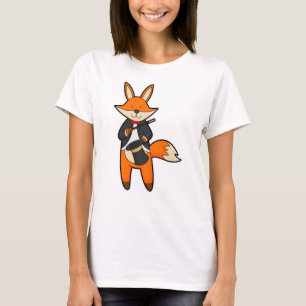 Camiseta Fox como mago con varita mágica y Gorra