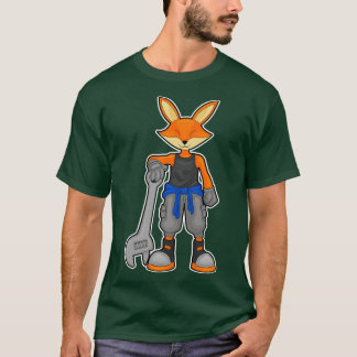 Camiseta Fox como mecánico con español