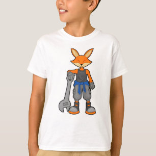 Camiseta Fox como mecánico con español
