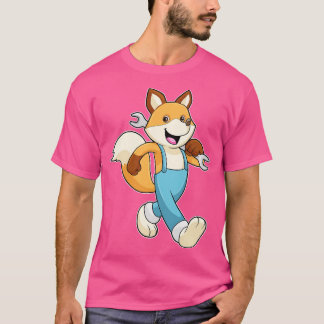Camiseta Fox como mecánico con llave