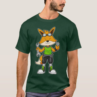 Camiseta Fox como mecánico con tuerca de llave