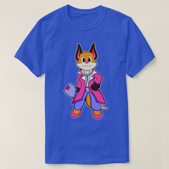 Camiseta Fox como Médica de Stethoscope (Diseño del anverso)