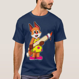 Camiseta Fox como pintador con pincel