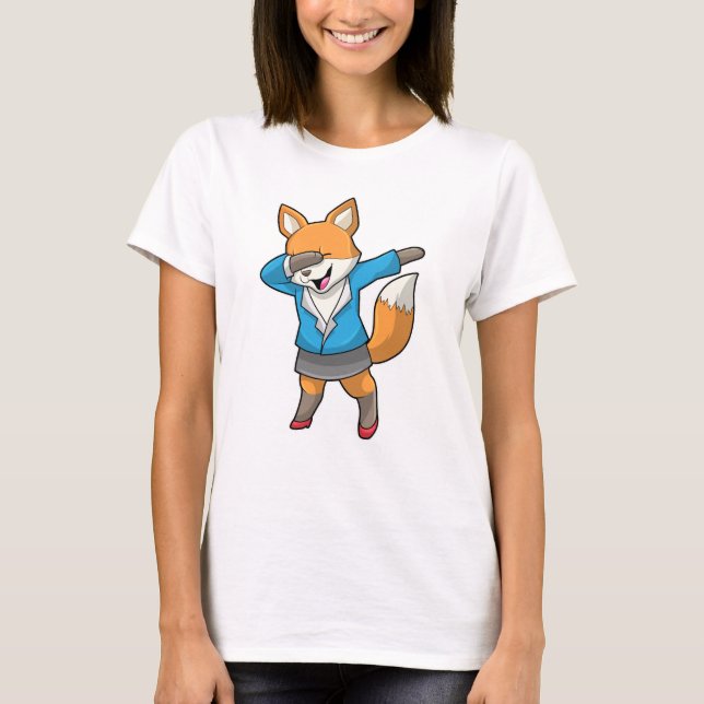 Camiseta Fox como secretaria de Hip Hop Dance (Anverso)