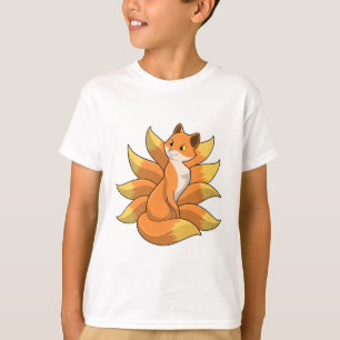 Camiseta Fox con 9 colas de Fox