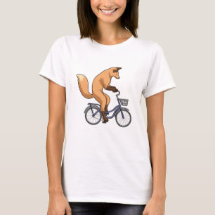 Camiseta Fox con bicicleta