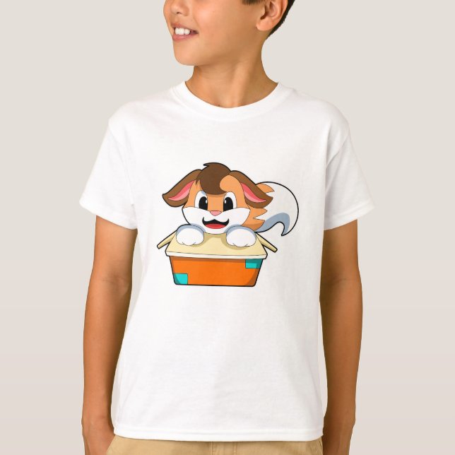 Camiseta Fox con caja (Anverso)