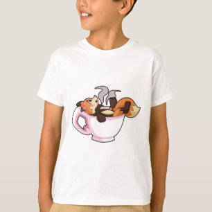 Camiseta Fox con Copa de Café