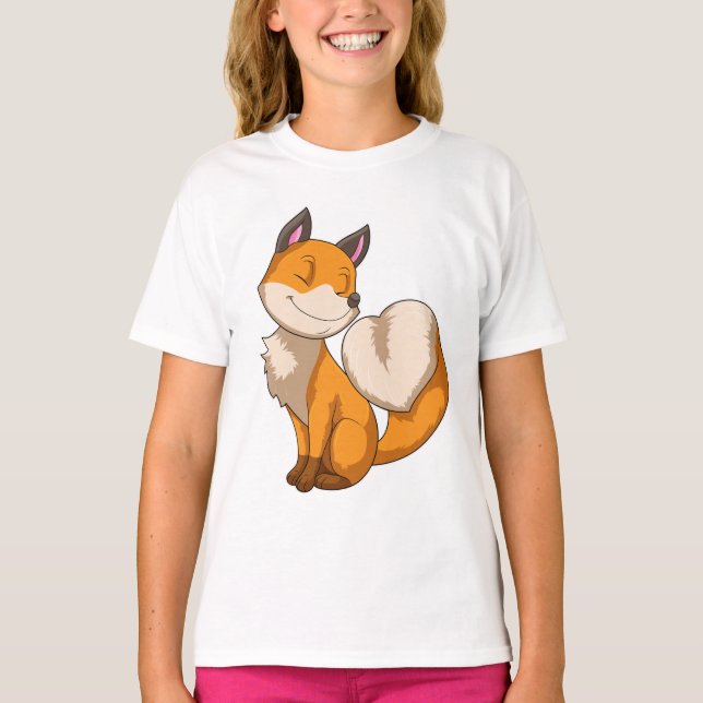 Camiseta Fox con corazón (Anverso)
