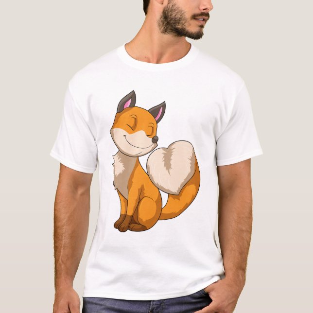 Camiseta Fox con corazón (Anverso)