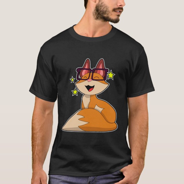 Camiseta Fox con gafas (Anverso)