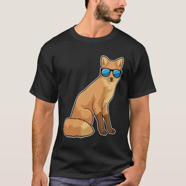Camiseta Fox con gafas de sol (Anverso)