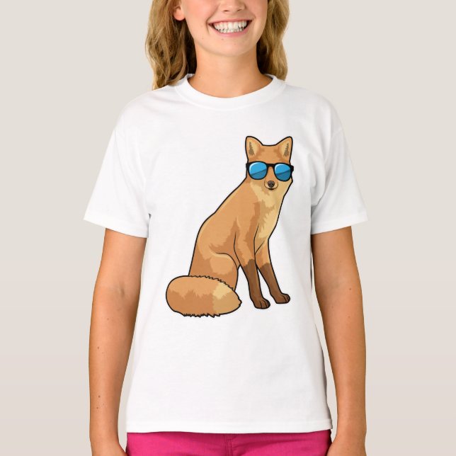 Camiseta Fox con gafas de sol (Anverso)