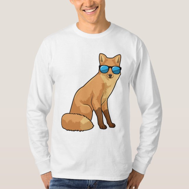 Camiseta Fox con gafas de sol (Anverso)