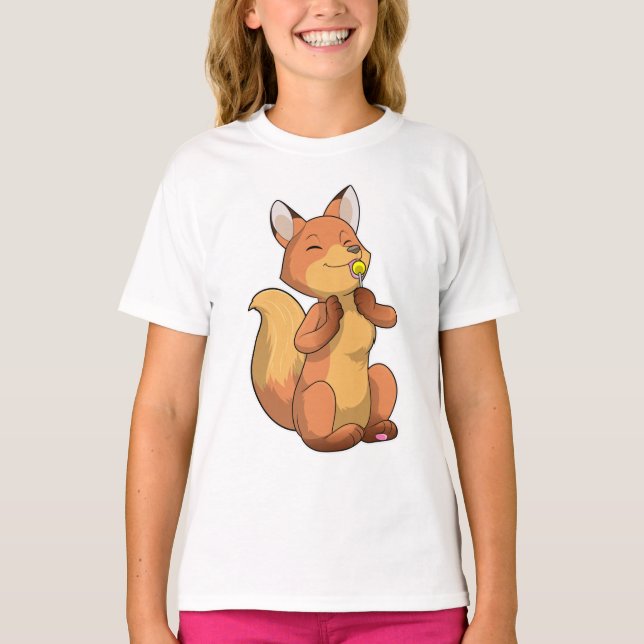 Camiseta Fox con Lollipop (Anverso)