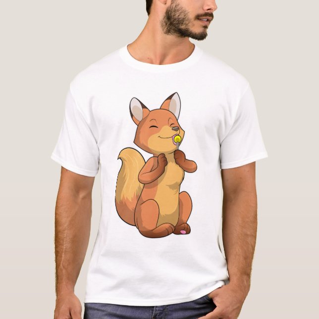 Camiseta Fox con Lollipop (Anverso)