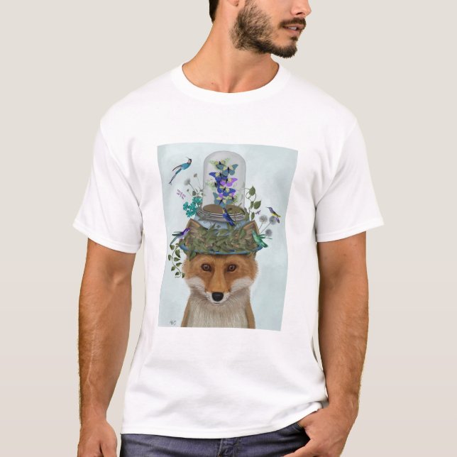 Camiseta Fox con mariposa Bell Jar (Anverso)