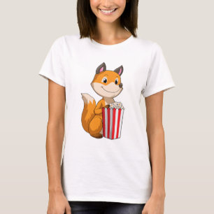 Camiseta Fox con Popcorn